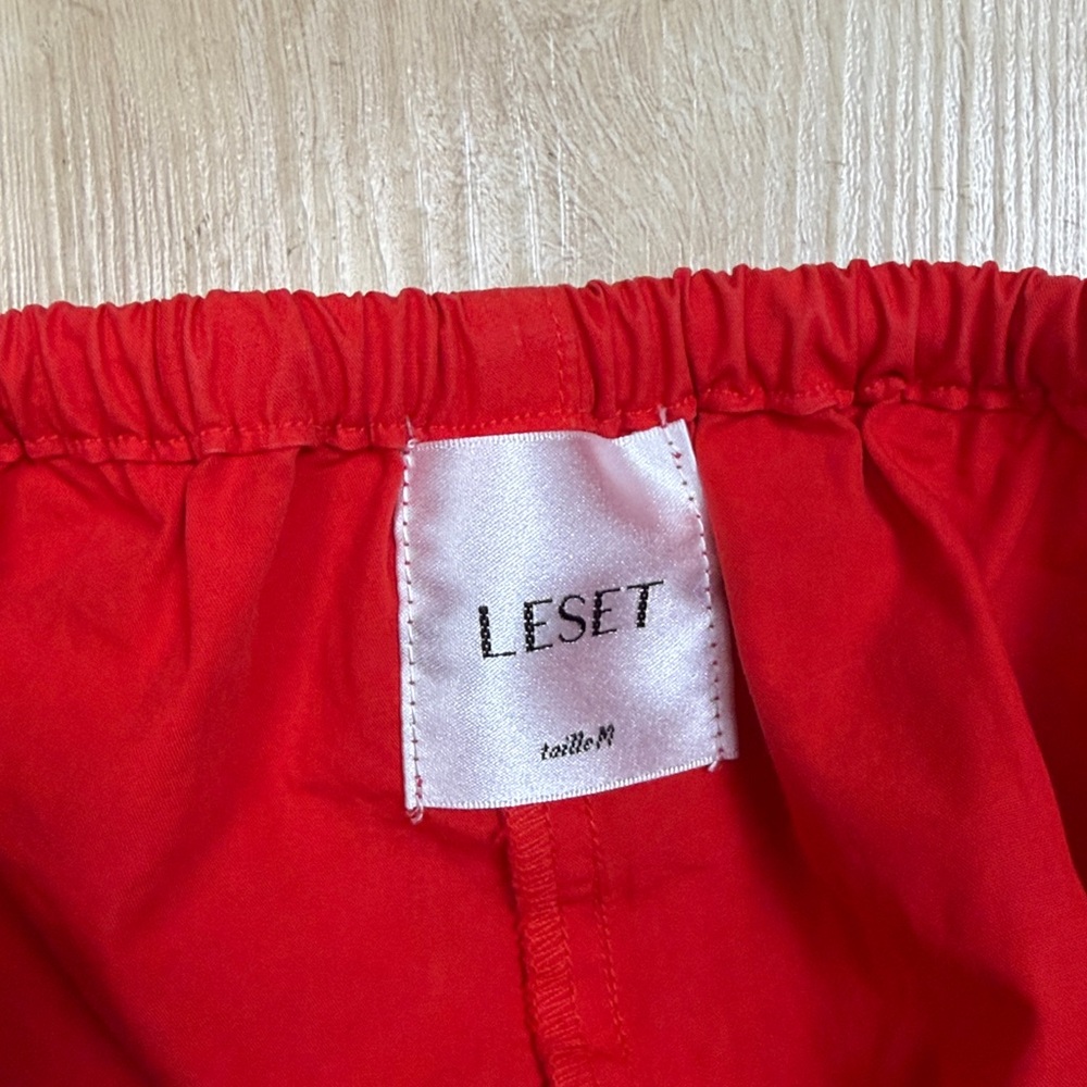Leset Kyoto Carpenter Pant Cerise - Picture 8 of 10